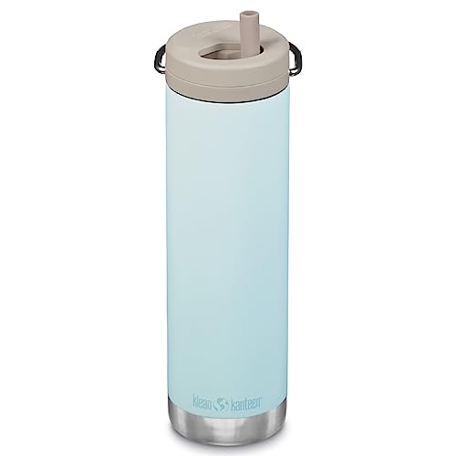 Klean Kanteen TK Wide 20 Oz Twist Top Blue Tint