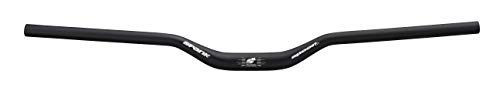 Spank Spoon Bar (Black), Mountain Bike Handlebar, Aluminium Alloy Handlebars, Shotpeen Anodized Finish, Freeride Inspired Geometry Design, 40R