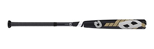 DeMarini Wilson CF8 Baseball Bat, 31'/20 oz, Black/Gold/White