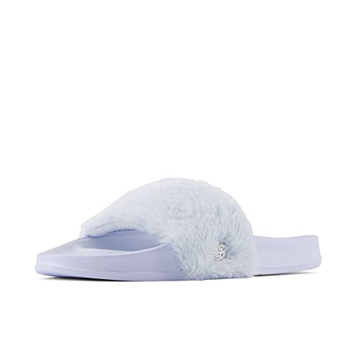 New Balance Women's 200 V2 Slide Sandal, Starlight/Silver Metalic, 9