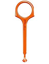 PUL Clear Aligner Removal Tool Compatible with Invisalign Removable Braces & Trays, Retainers, Dentures and Aligners - Hygienic Oral Care Accessory, Personal Orthodontic Supplies - Orange (Pack of 1)