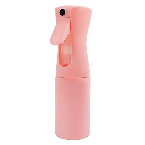 MEIPO Spray Bottles Continuous Water Sprayer for Hair Reusable Beauty Spray Bottle For Hairstyling, Cleaning, Salon, Plants, Scents & More (1Pcs Pink 5OZ)