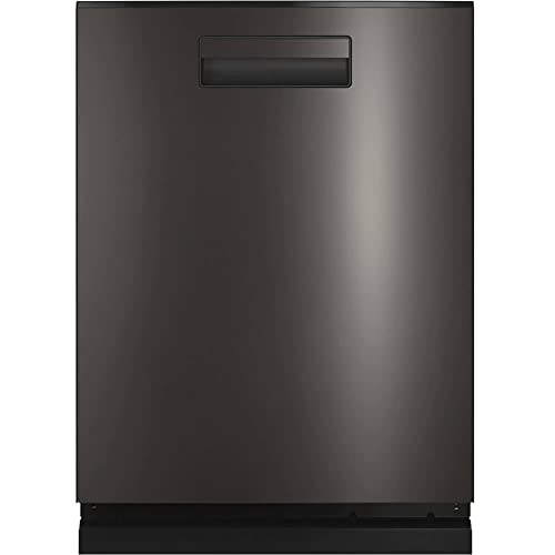Haier QDP555SBNTS 24' Built-in Dishwasher with 16 Place Settings Cap Touch Controls Built-in WiFi Connect 10 Options in Black Stainless Steel