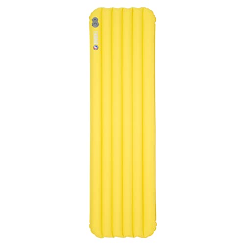 Big Agnes Divide Insulated | Lightweight, Compact, 3-season Air Chamber Sleeping Pad, Regular, Warm Olive