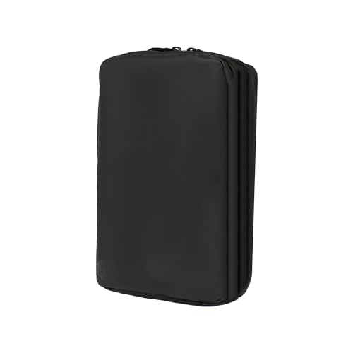 Gravel Explorer SLIM Hanging Water Resistant Travel Toiletry Bag, Shaving Kit, Makeup Bag, Dopp Kit for Men and Women