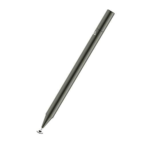 Adonit Neo Lite, Magnetically Attachable Universal Disc Stylus, High Precision Capacitive Pen for iPad, iPhone, Android, Microsoft, All Touch Screens & Tablets - Graphite Black