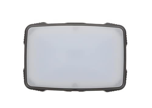 ustLightweight and Compact Slim LED Emergency Camp Light, Rechargeable Light, White and Amber LEDs for Warm and Cool Light Options