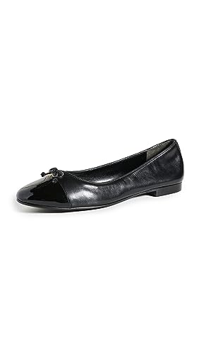 Tory Burch Women's Bow Ballet Flats, Perfect Black, 9 Medium US