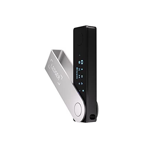 Ledger Nano X Crypto Hardware Wallet - Bluetooth - The best way to securely buy, manage and grow all your digital assets