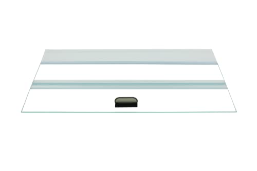 H2Pro 24' Glass Canopy for 15/20/ 55-Gallon Aqueon All Glass Marineland Perfecto Aquarium Fish Tank (23.07 x 11.69 x 0.16in)