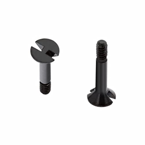 Ewatchparts 2 SCREW COMPATIBLE WITH BIG BANG WATCH FIT STRAP BAND BLACK PVD STAINLESS STEEL