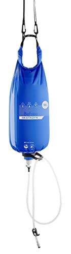 Katadyn Gravity BeFree 10L Water Microfilter, Camping, Backpacking, Emergency Preparedness, Blue