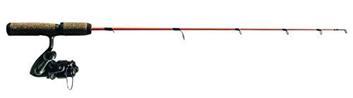Frabill Arctic Fire Spinning Reel Combo 26' Medium Light Action Orange