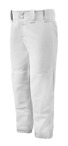 Mizuno Womens Belted Pant (White, Small)
