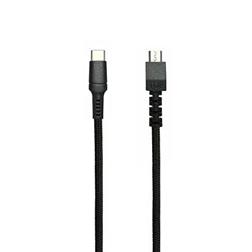 ODIER 4.9Ft USB Type-C Charging Cable for Razer Naga Pro 20000 DPI/DeathAdder V2 pro/Basilisk/Viper Hyperspeed Lightest Cyberpunk 2077 Ultimate Gaming Mouse USB-C to Micro-USB Cable