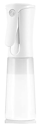 SAMURAI Z1 Mini Spray Bottle, 3.4 fl oz (100 ml) Portable, Locking Function, Continuous Mist, Ultra Fine Particles, Alcohol, Travel & More (White × matte translucent 1 piece)
