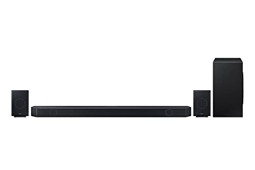 SAMSUNG HW-Q990C 11.1.4ch Soundbar with Rear Speakers and Dolby Atmos with an Additional 4 Year Coverage (2023)