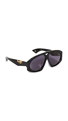 Karen Walker Women's Marquise Sunglasses, Black, One Size