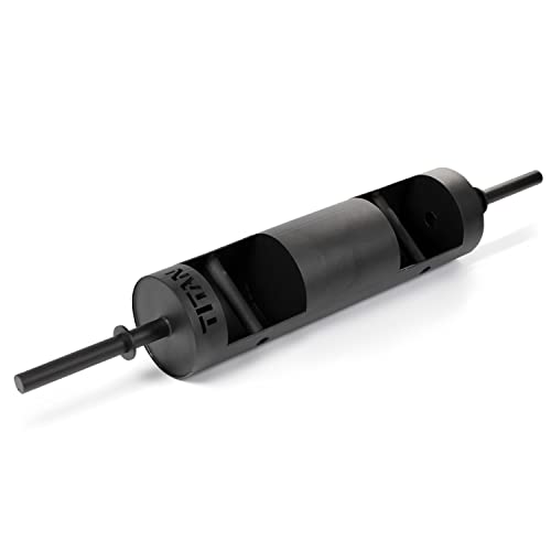 Titan Fitness 12-in Rackable Strongman Log Bar Powerlifting Log Press Home Weightlifting