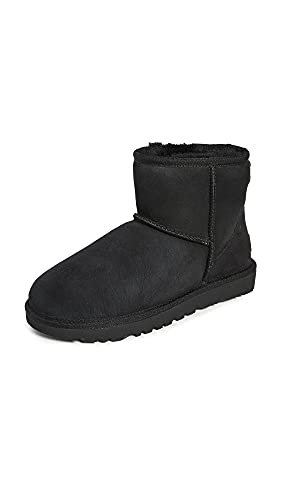 UGG Women's Classic Mini Ii Boot, Black, 07