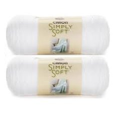 Bulk Buy: Caron Simply Soft Yarn Solids (2-Pack) (White)