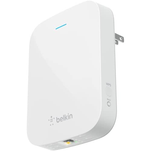 Linksys Belkin RX7500 Dual Band WiFi Extender covers up to 2500 sq ft & 25+ devices - Indoor - MIMO Technology (Renewed)