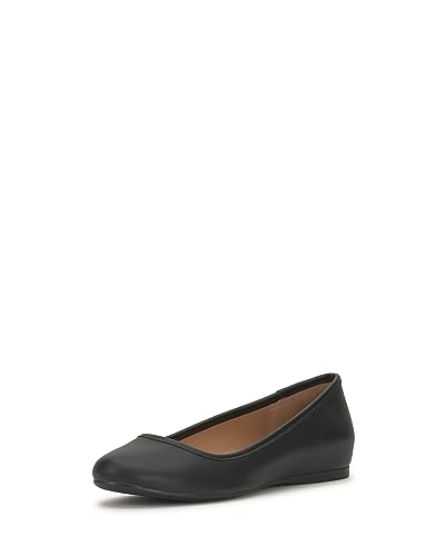 Jessica Simpson Women's Mareike Ballet Flat, Black, 7