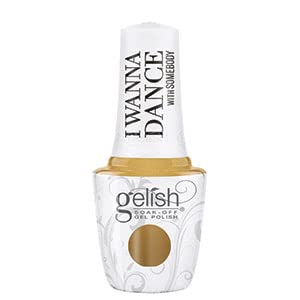 Gelish Gel Nail Polish Command The Stage, I Wanna Dance with Somebody Gel Nail Collection Holiday Gel Nail Polish Collection, Gold Nail Polish Gold Gel Nail Polish, 5 ounce