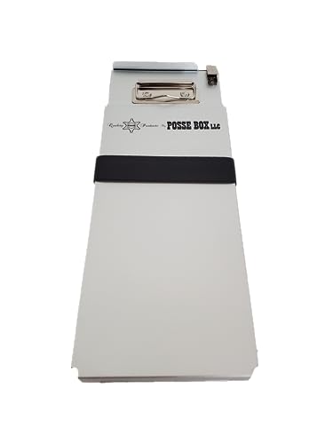 Posse Box | Ticket Tender - TTS43-CA | Compact Storage Cite Book | Rapid Cite Handling | with Driver License Holder and Heavy Duty Strap