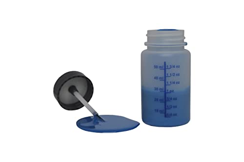 BUMPERS THAT DELIVER P3 - Windveil Blue Metallic 1 Ounce Touch Up Paint Kit w/Brush for Ford, Lincoln & Mercury