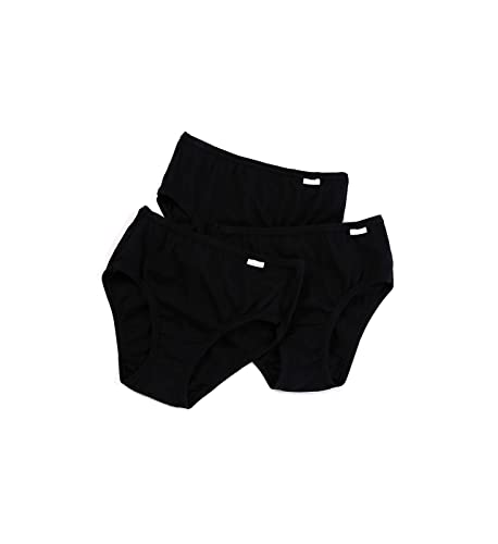 Jockey Women's Underwear Elance Hipster - 3 Pack, Black, 7