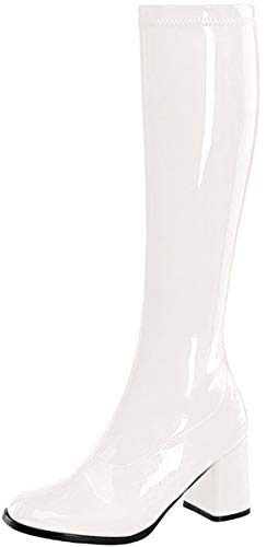 Pleaser - Gogo (White) Adult Boots - Wide Width - 8W - White