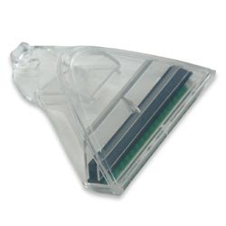 Genuine Hoover F5853 Steamer Upholstery Nozzle with Tab and Bristle Strip - 304593001