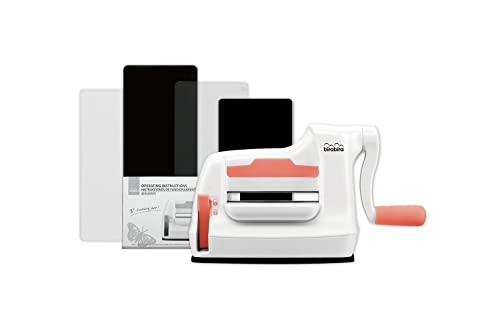 Bira 3 inch Die Cutting & Embossing Machine, Mini Die Cut Machine, 3 1/8' Feeding Slot for 3' Paper (Machine)
