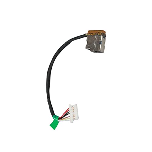 ALIXCE AC DC Power Jack Socket Cable Harness For HP Envy 17-U000 17-U100 17-U200 17-U011NR 17-U110NR 17-U153NR 17-U163CL 17-U175NR 17-U177CL 17-U220NR 17-U273CL 17-U275CL 17-U292CL 17-U294CL 17-U296CL
