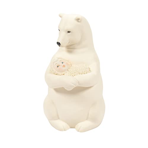 Department 56 Snowbabies Frosty Frolic in The Arms of God Figurine, 4.92 Inch, Multicolor