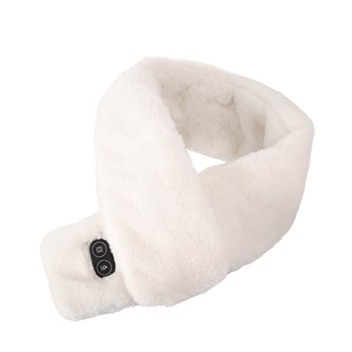 Heated Scarf Neck Heating Pad Men and Women Rechargable Heated Neck Warmer Wrap USB Pain Thermal Scarfs with Battery Amazon Outlets Store Open Box Deals
