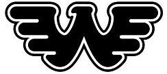 Smart Waylan JENING R0ck Band Wiing Logo Stickers Symbol 6' Decorative Die Cut Decal for Truck Car Window - Color Black