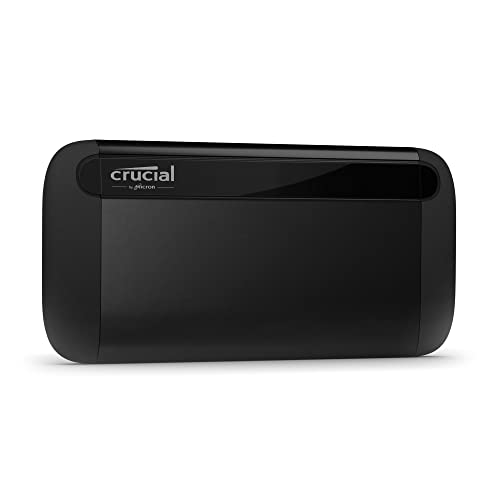 Crucial X8 1TB Portable SSD - Up to 1050MB/s - PC and Mac - USB 3.2 External Solid State Drive - CT1000X8SSD9