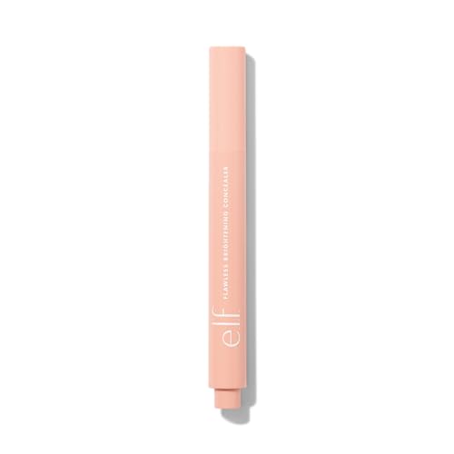 e.l.f. Flawless Brightening Concealer, Illuminating & Highlighting Face Makeup, Conceals Dark Under Eye Circles, Light 23 C, 0.07 Fl Oz