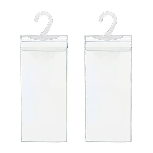 Handicap Placard Holder,- 10.6' x 5' Ultra Transparent Disabled Parking Permit Placard Protective Holder Protector for Car Sun Visor with Note Paper Slot(Set of 2)