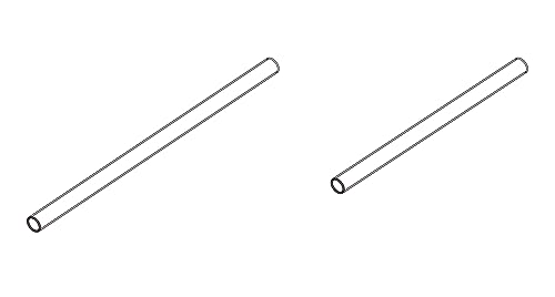 FIDUCIAL HOME 25 cm Tube and 20 cm Tube