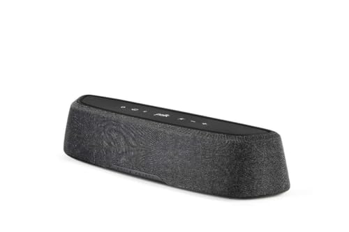 Polk MagniFi Mini AX Sound Bar with Wireless Subwoofer, Dolby Atmos and DTS:X Certified, Polk's Patented VoiceAdjust & SDA Technologies, Ultra-Compact Design, Easy Setup, Black