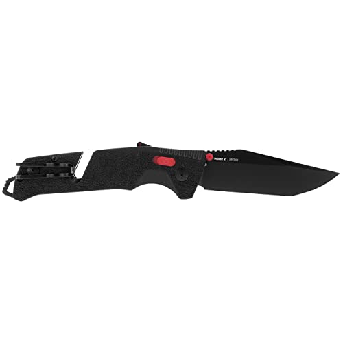 SOG Trident at - Black + Red - Tanto