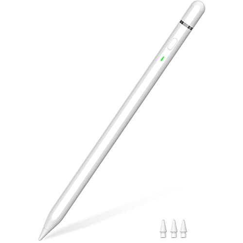 iPad Pencil 1st Generation, Fast Charge USB-C Stylus Pen for iPad 9th&10th Generation Work for Apple iPad 2018-2023, Magnetic Pen for iPad Pro 11'/12.9', Mini 5/6, Air 3-5, iPad 6-10