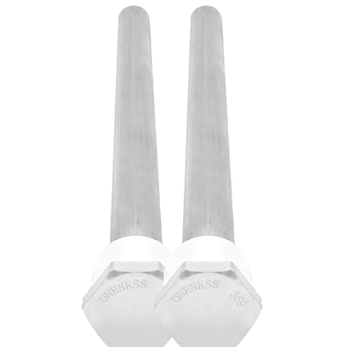 ONENESS 369 (2 Pack) Magnesium Anode Rod for RV Water Heater 1 Year Warranty Suburban Part 232767 - Teflon - 9.25 in L x 3/4 in NPT