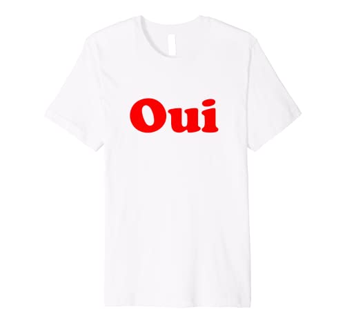 Oui French Chic Vintage Premium T-Shirt