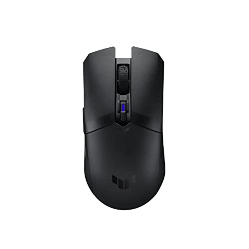 ASUS TUF M4 Gaming Wireless Gaming Mouse | Dual Wireless Modes - Bluetooth/RF 2.4 GHz, 12K DPI Optical Sensor, 6 Programmable Buttons