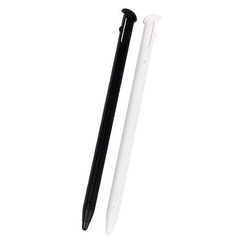Tiuimk Stylus Touch Pen for New 3DS - Black and White | Precise Control and Handwriting Input | Portable and Easy Storage