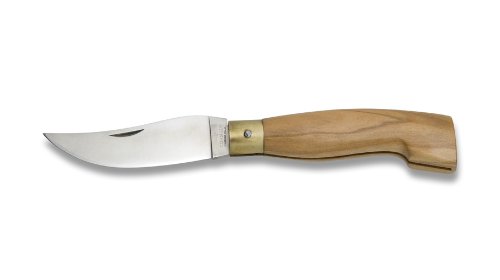 Consigli Bergamasco Olive Wood Handle Regional Knife, 3-1/2-Inch Blade